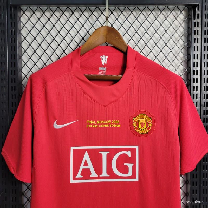 Manchester United Heimtrikot 07/08