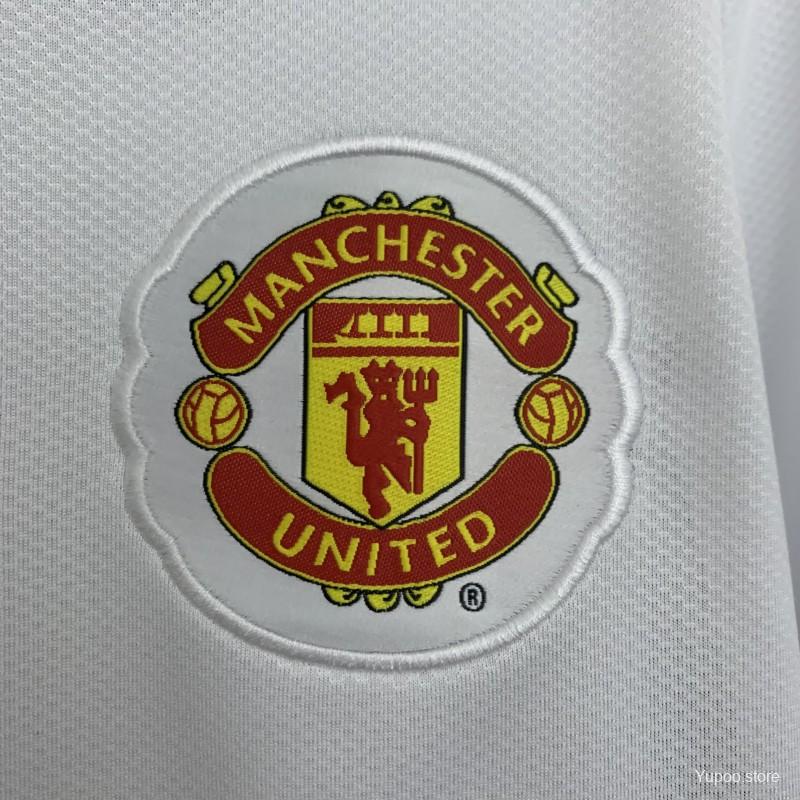 Manchester United 07/08 Auswärtstrikot langarm