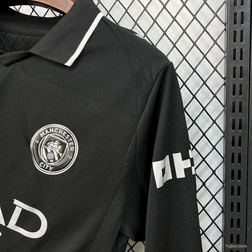 Manchester City Auswärts Langarm 2025/26